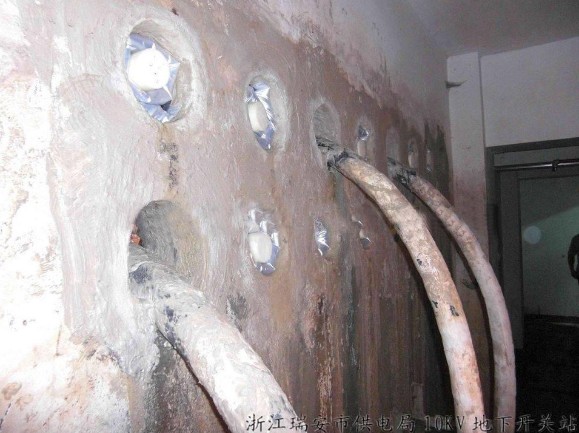 開關(guān)站電纜孔洞