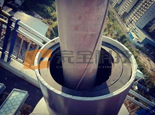 福建龍巖大橋斜拉索導管孔洞防水防腐項目施工案例